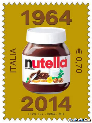 Golden anniversary for Nutella