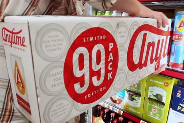 US brewery launches a 99-pack