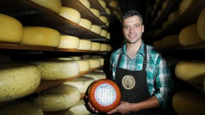 Miel Meyer, Cheesemaker of the year and the NZSCA’s new Chairman.
