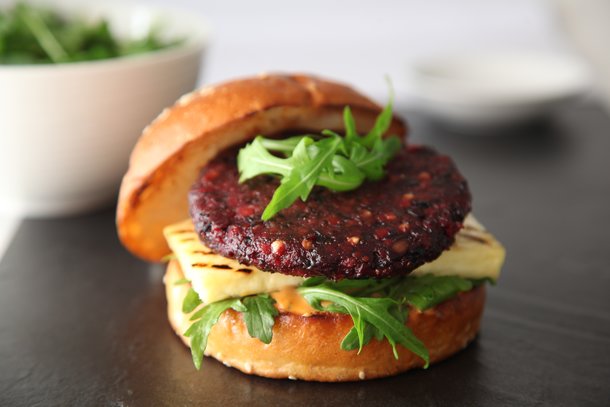 New vegetarian beetroot burger arrives in NZ stores