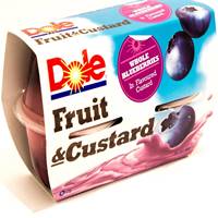 New Dole Blueberry Custard Launched
