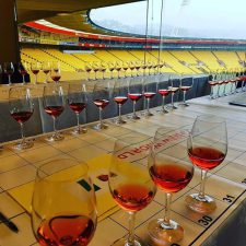 New World Wine Awards judging in Wellington on 3 August 2016.