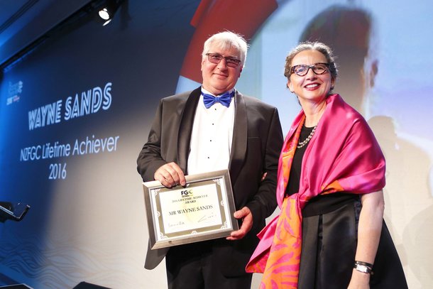 FMCG industry honours Wayne Sands