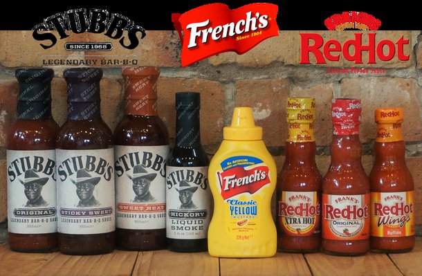 America’s favourite sauce brands!