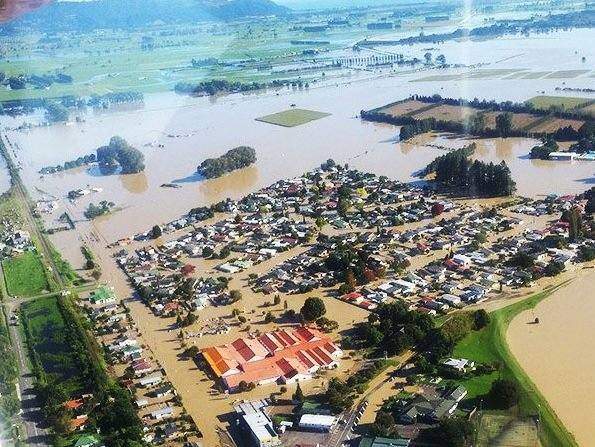 Devastating floods in Bay of Plenty