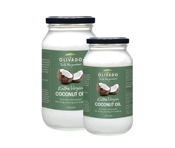 Olivado’s Extra Virgin Coconut Oil 375ml and 500ml