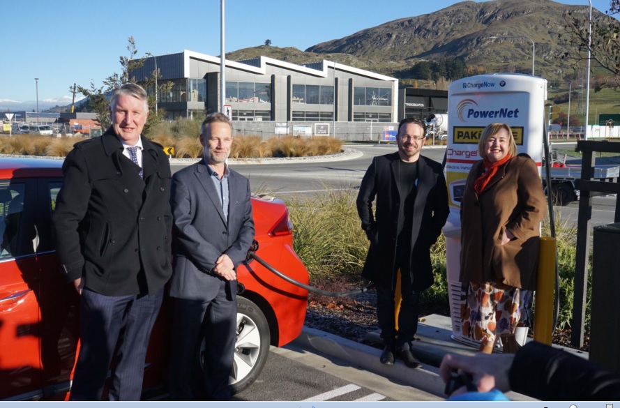 New EV charger at Queenstown PAK’nSAVE