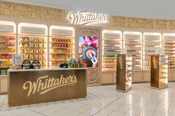 Whittaker’s launch their first permanent store