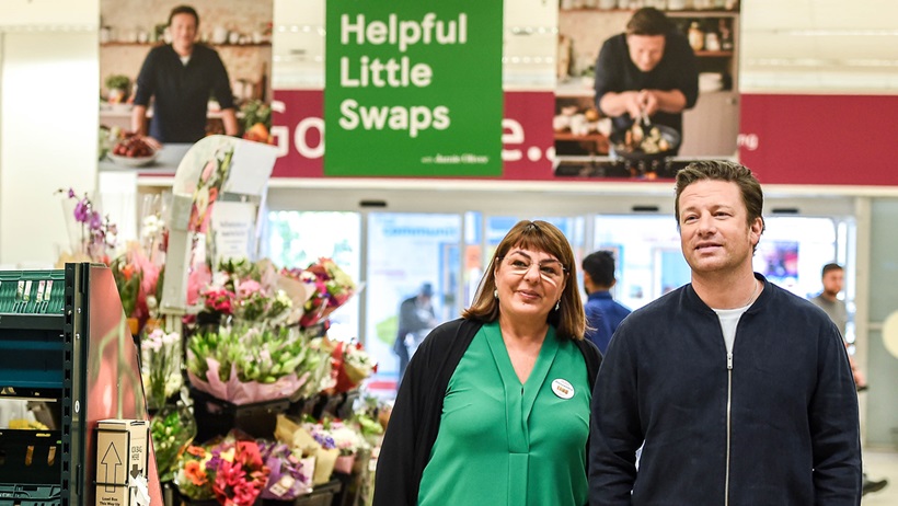 Jamie Oliver joins Tesco to help make healthier eating easier