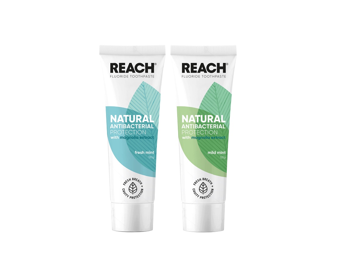 New Reach Natural Antibacterial Toothpaste