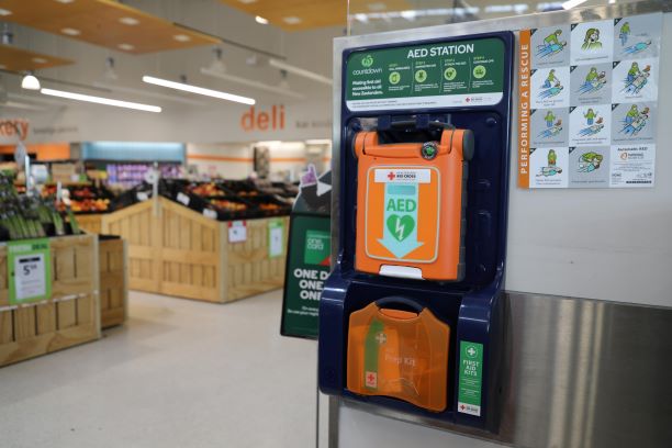 AED machines at Countdown saved four lives last year