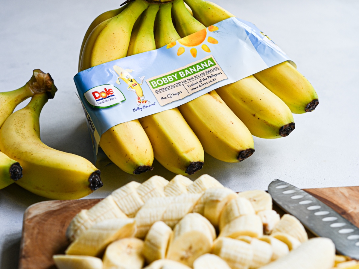 New Dole Bobby Banana packaging saves plastic from landfill
