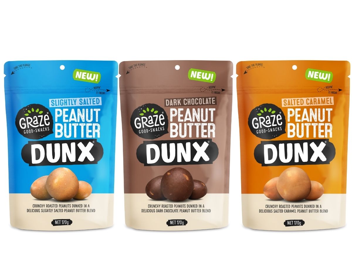 Dive into NEW Graze Peanut Butter DUNX!