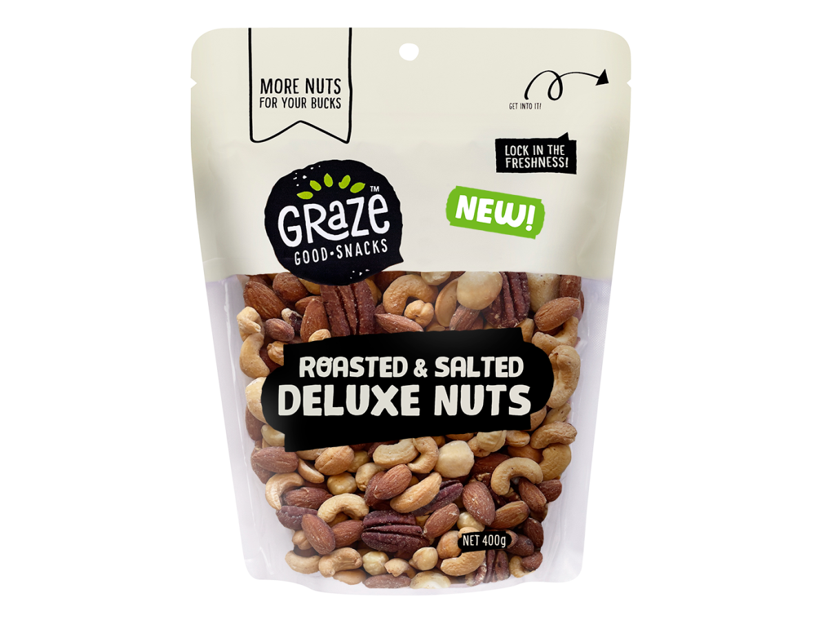 Nutritious and delicious snacking focus for Graze