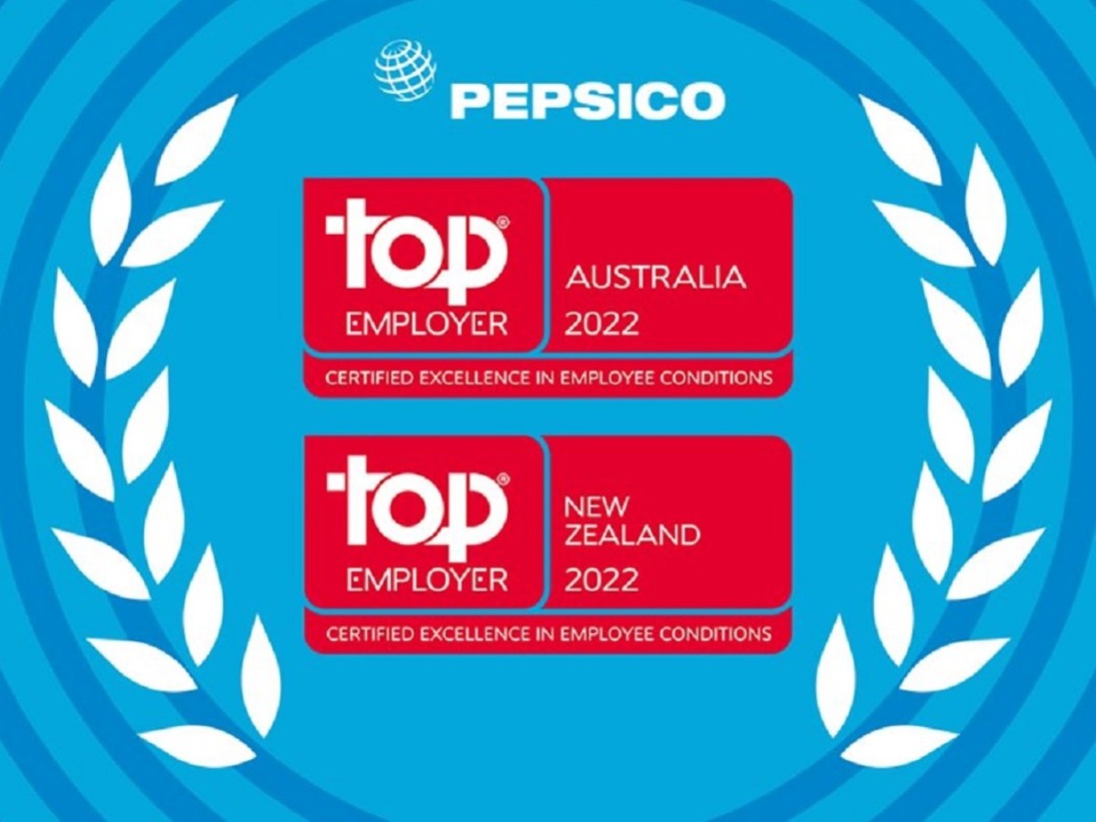 PepsiCo ANZ receives recognition as a Top Employer