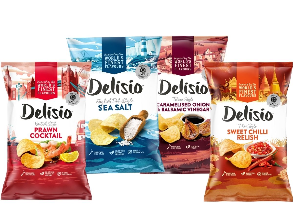 Entertaining has never been more Delisio – Great new look and delicious new flavours