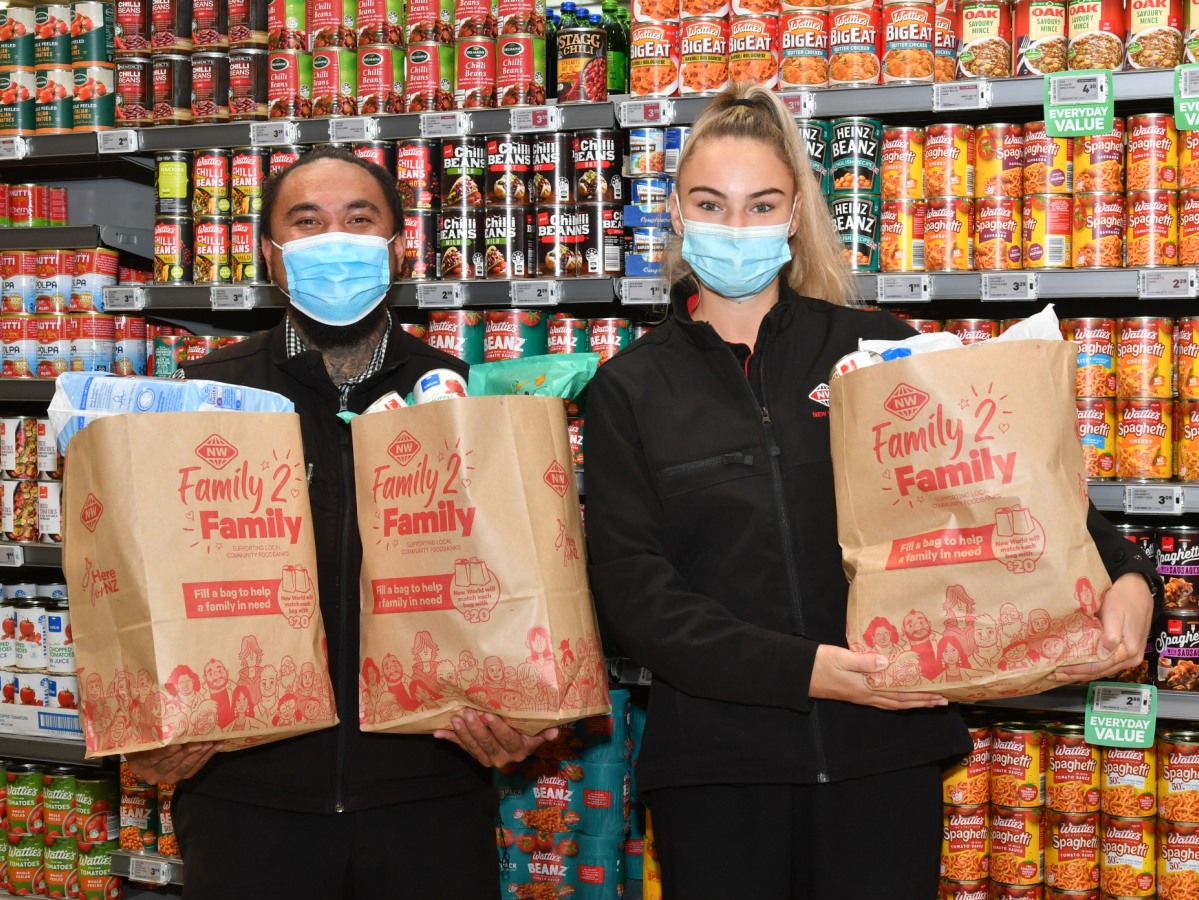 New World’s Family2Family Foodbank Appeal is back