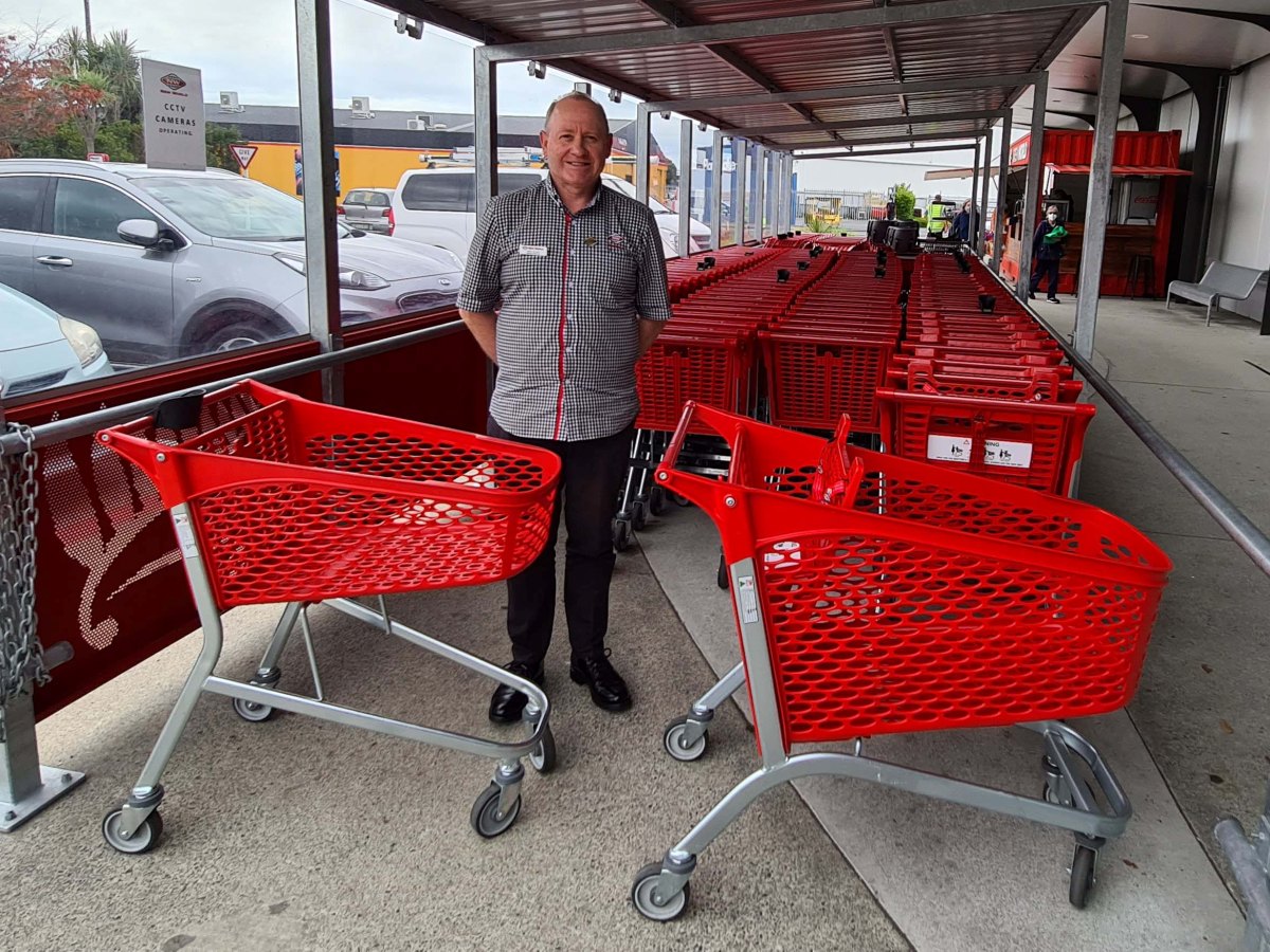Check out New World’s recycled trolleys!