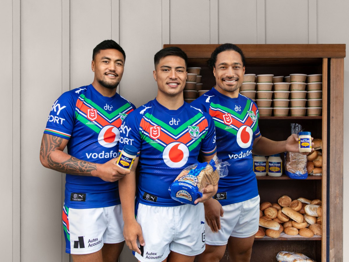 Vodafone Warriors and Best Foods tackle food waste