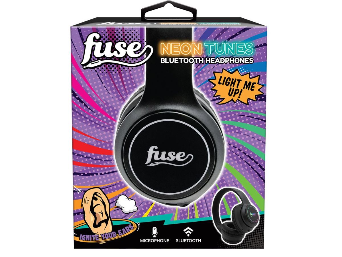 New Fuse Neon Tunes Headphones