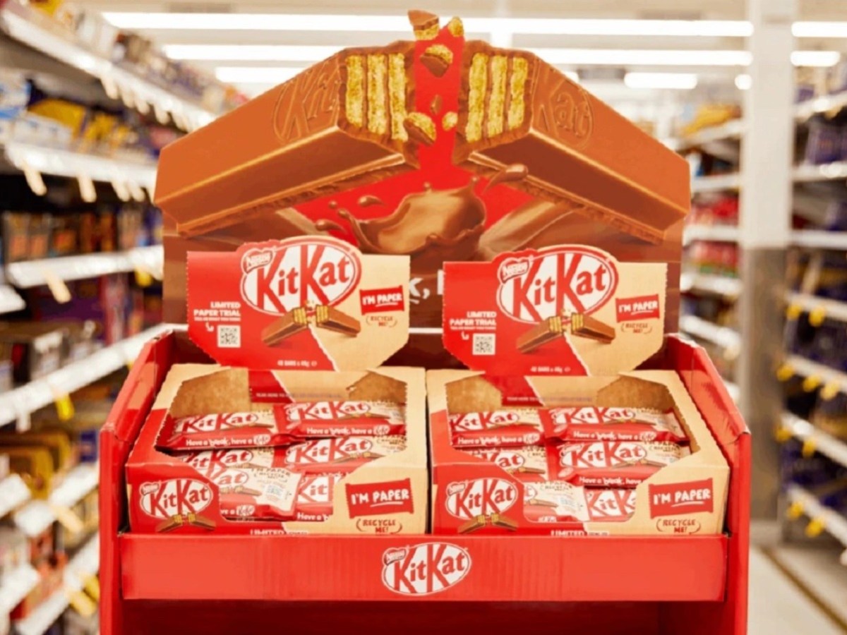 KitKat’s “global first” packaging trial in Australia