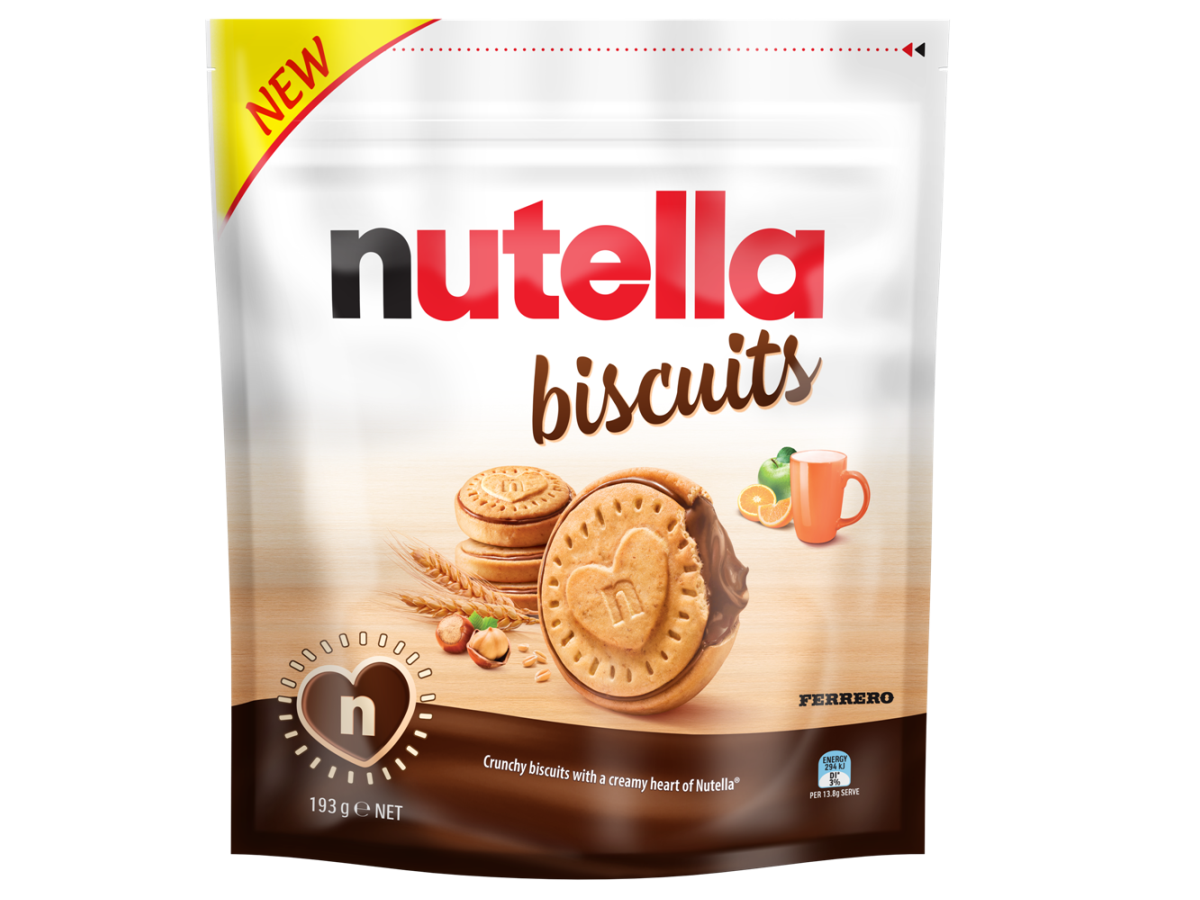 Share or Savour the New Nutella® Biscuits!
