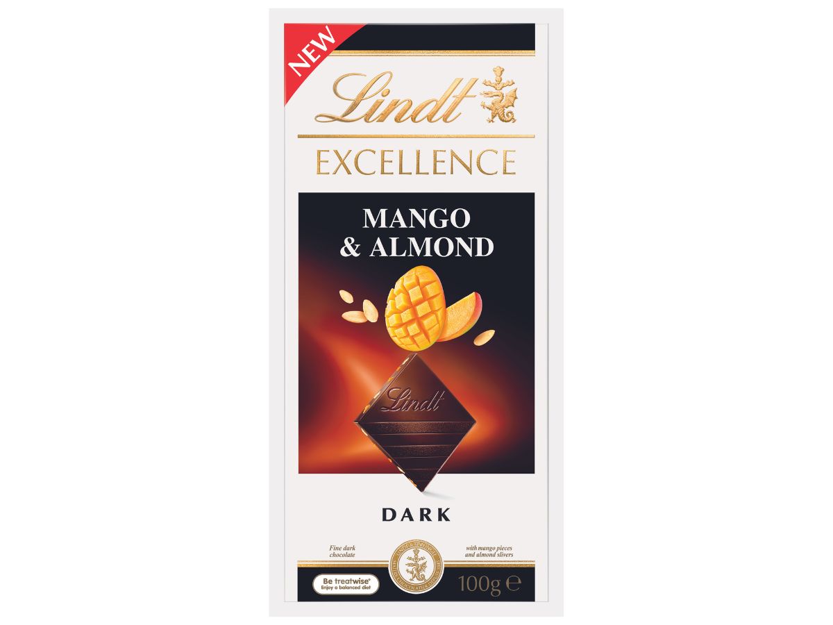 Lindt Excellence Mango & Almond