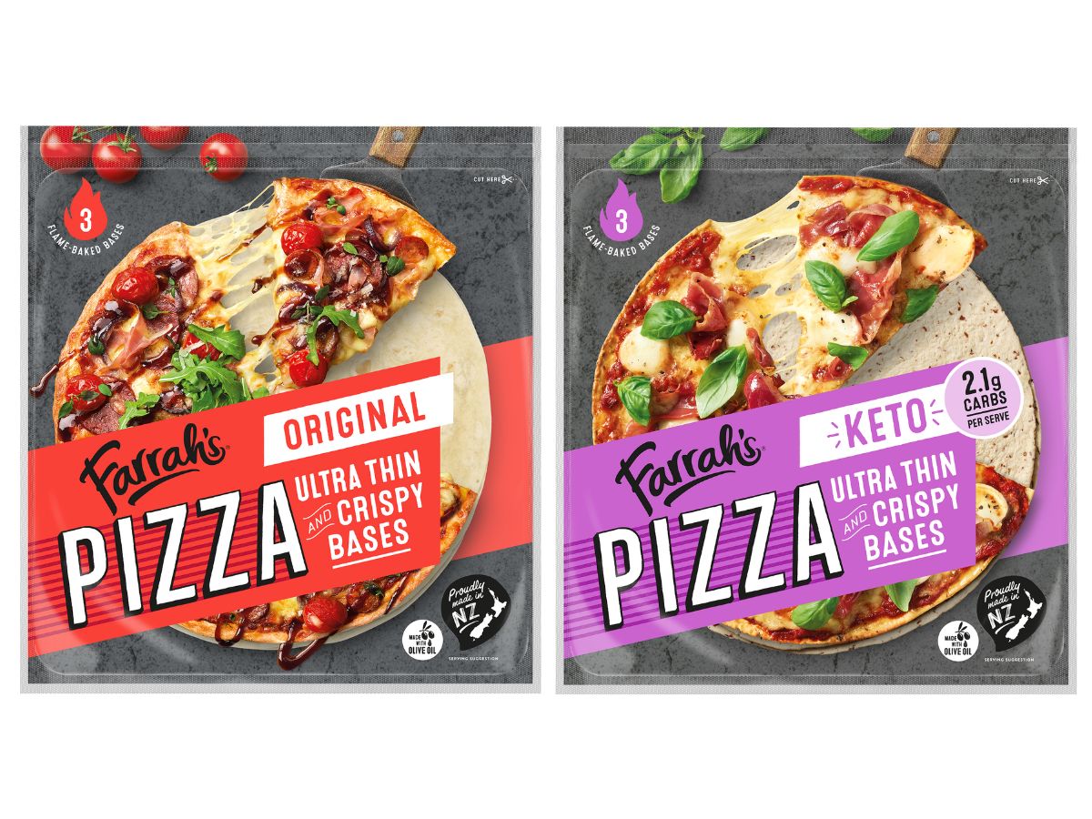 Farrah’s Unwraps its New Pizza Bases