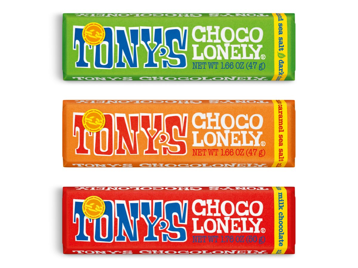 Tony’s Chocolonely Snack Bars