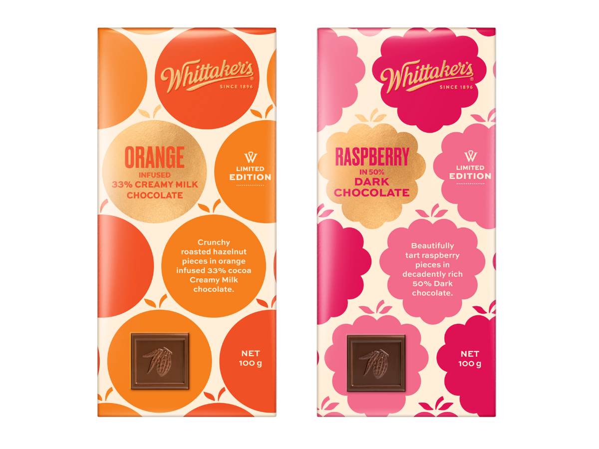 Whittaker’s Limited Edition Chocolate Blocks