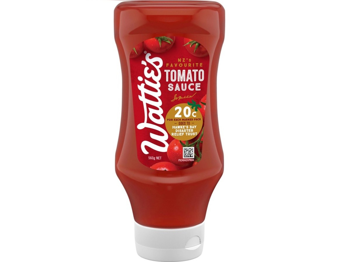 Wattie’s Tomato Sauce sales support cyclone victims