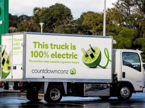 Woolworths Electric trucks