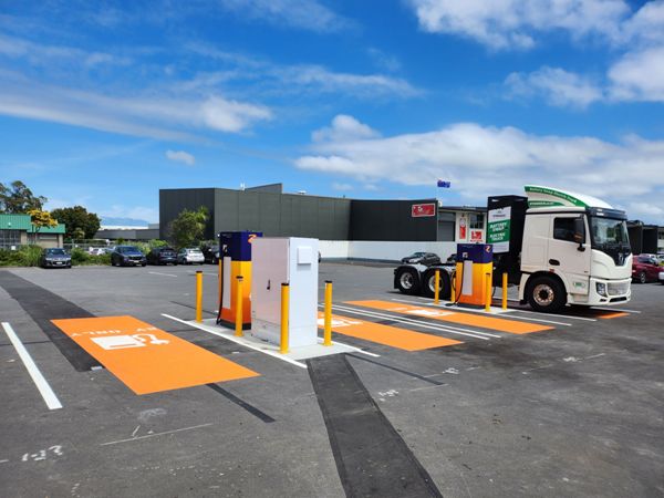 On-the-go EV charging for large vehicles at Z