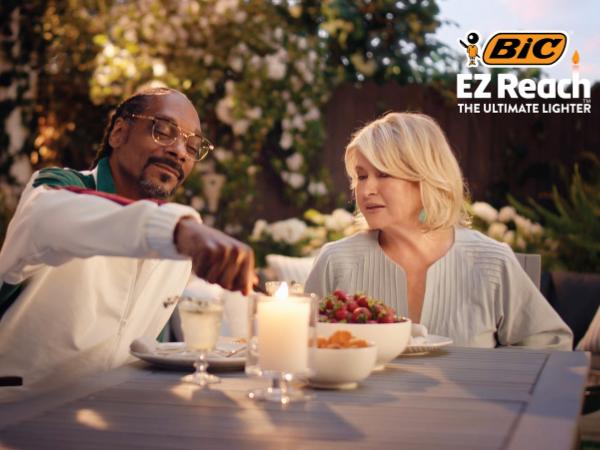 BIC’s new campaign features Snoop Dogg and Martha Stewart