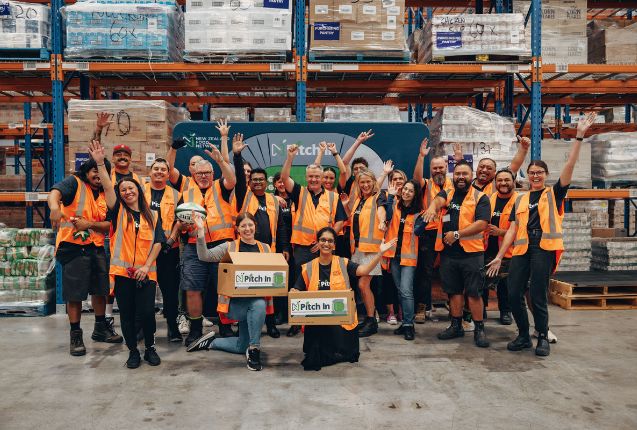 NZFN fills Eden Park with 100,000 meals for Kiwis in need